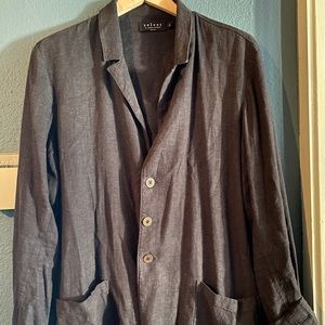 Velvet men’s linen jacket Large made in USA